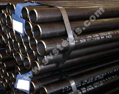 MS ERW Black / Welded Steel Pipes